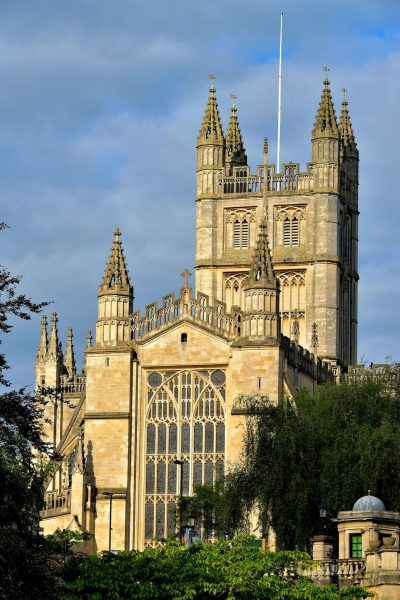 Bell Tower of Bath Abbey in Bath, England - Encircle Photos