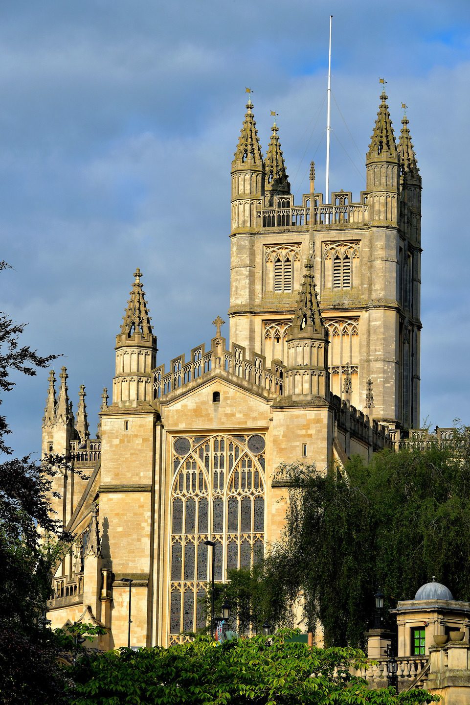 Bell Tower of Bath Abbey in Bath, England - Encircle Photos