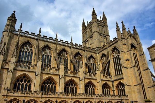 Perpendicular Design of Bath Abbey in Bath, England - Encircle Photos