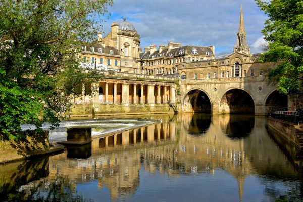 Visual Apex of River Avon in Bath, England - Encircle Photos
