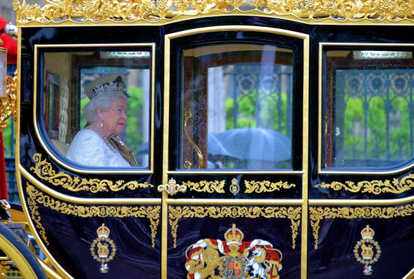 Queen Elizabeth in Opening of Parliament Procession in London, England - Encircle Photos
