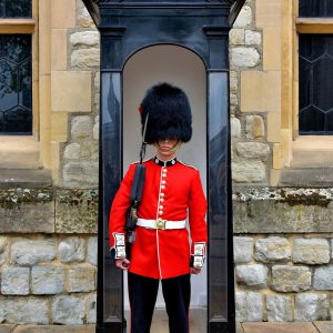 Crown Jewel House Sentry at Tower of London in London, England - Encircle Photos