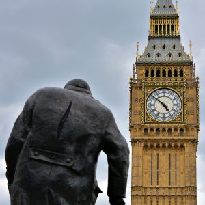 Winston Churchill Statue in London, England - Encircle Photos