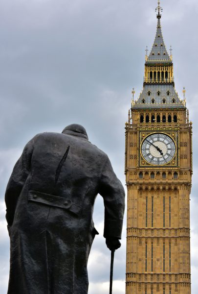 Winston Churchill Statue in London, England - Encircle Photos