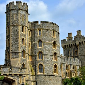 Towers near St. George’s Gate at Windsor Castle in Windsor, England - Encircle Photos