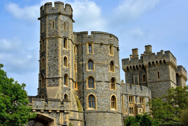 Towers near St. George’s Gate at Windsor Castle in Windsor, England - Encircle Photos
