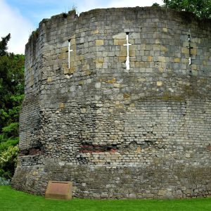 Multangular Roman Tower in York, England - Encircle Photos