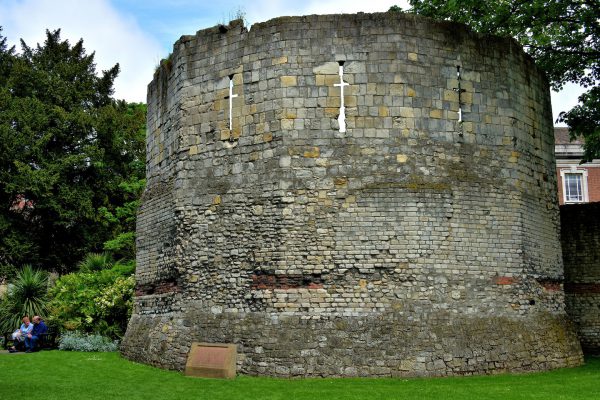 Multangular Roman Tower in York, England - Encircle Photos