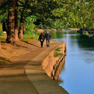Strolling along River Ouse in York, England - Encircle Photos