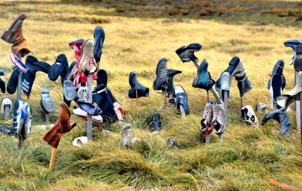 Boot Hill near Port Stanley in Falkland Islands - Encircle Photos