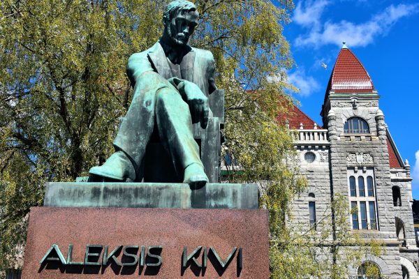 Aleksis Kivi Statue in Helsinki, Finland - Encircle Photos