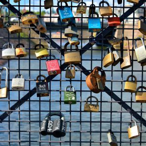 Padlocks on the Bridge of Love in Helsinki, Finland - Encircle Photos
