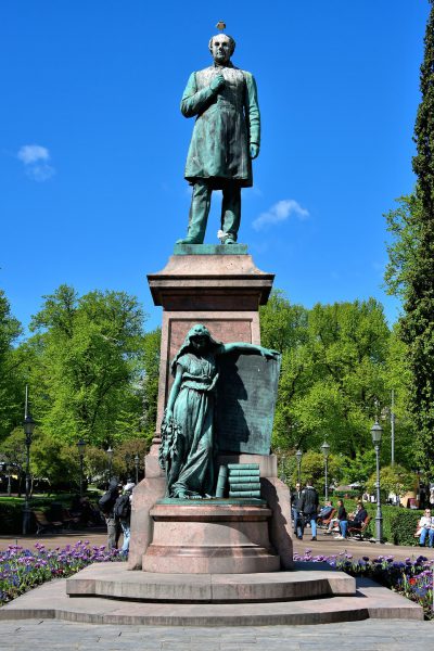 J. L. Runeberg Memorial in Esplande Park in Helsinki, Finland - Encircle Photos