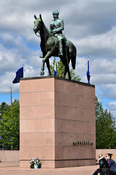 Carl Mannerheim Equestrian Statue in Helsinki, Finland - Encircle Photos