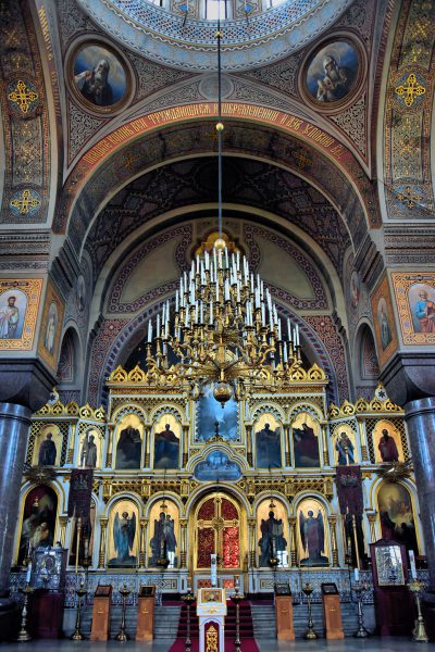 Altar of Uspenski Cathedral in Helsinki, Finland - Encircle Photos