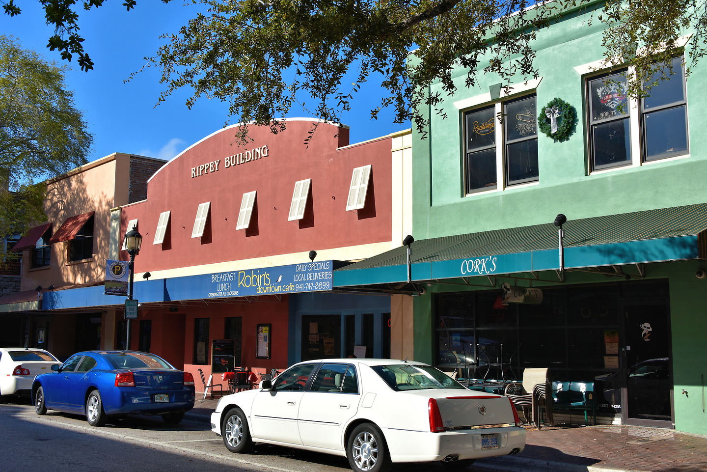 Rippey Building on Old Main Street in Bradenton, Florida Encircle Photos