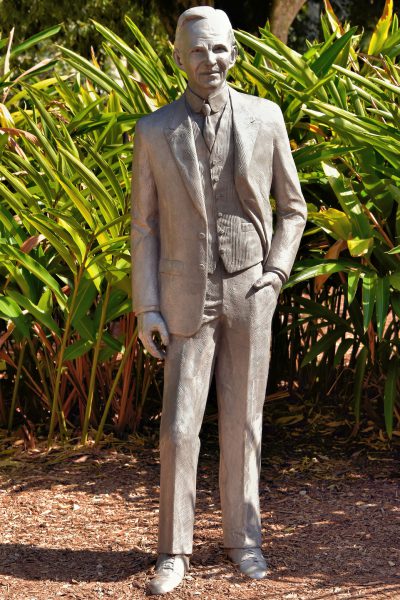 Henry Ford Statue at Edison and Ford Winter Estates in Fort Myers, Florida - Encircle Photos