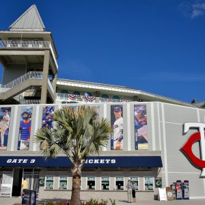 Hammond Stadium Facade in Fort Myers, Florida - Encircle Photos