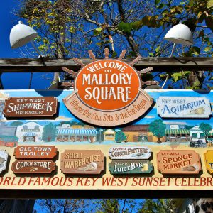 Mallory Square Signage in Key West, Florida - Encircle Photos