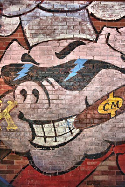 Smiling Pig with Cigar Mural in Key West, Florida - Encircle Photos