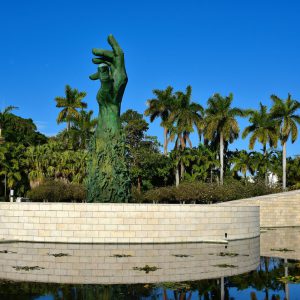 Holocaust Memorial and Reflection Pond in Miami Beach, Florida - Encircle Photos