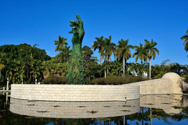 Holocaust Memorial and Reflection Pond in Miami Beach, Florida - Encircle Photos