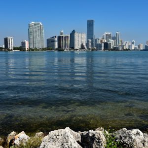 Cityscape of Downtown Miami, Florida - Encircle Photos