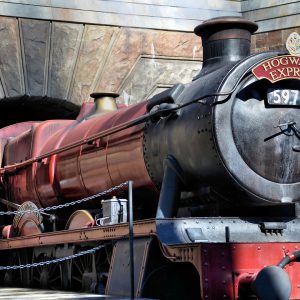 Hogwarts Express Train at Islands of Adventure in Orlando, Florida - Encircle Photos