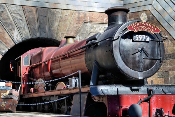 Hogwarts Express Train at Islands of Adventure in Orlando, Florida - Encircle Photos