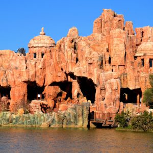 Lagoon at Backside of Lost Continent at Islands of Adventure in Orlando, Florida - Encircle Photos