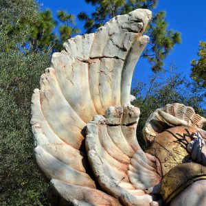 Winged Warrior in Lost Continent at Islands of Adventure in Orlando, Florida - Encircle Photos