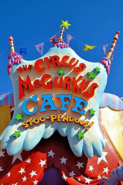 Circus McGurkus Cafe in Seuss Landing at Islands of Adventure in Orlando, Florida - Encircle Photos