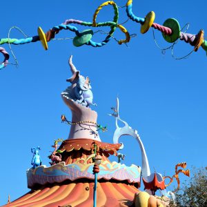 Seuss Landing Entrance at Islands of Adventure in Orlando, Florida - Encircle Photos