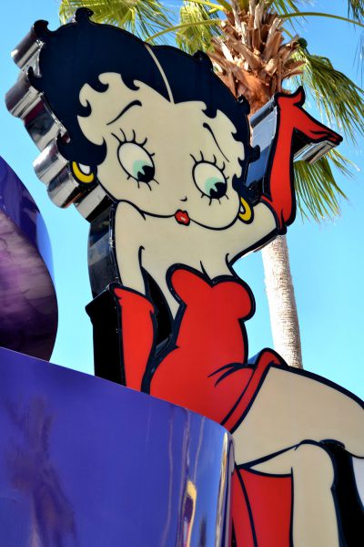 Betty Boop in Toon Lagoon at Islands of Adventure in Orlando, Florida - Encircle Photos