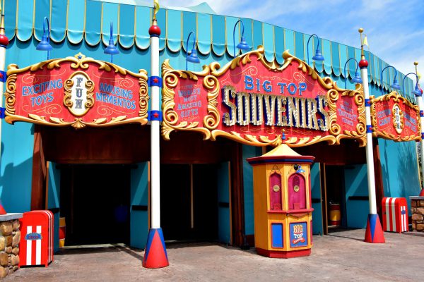 Big Top Souvenirs in Fantasyland at Magic Kingdom in Orlando, Florida - Encircle Photos