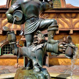 Tribute to Gaston in Fantasyland at Magic Kingdom in Orlando, Florida - Encircle Photos