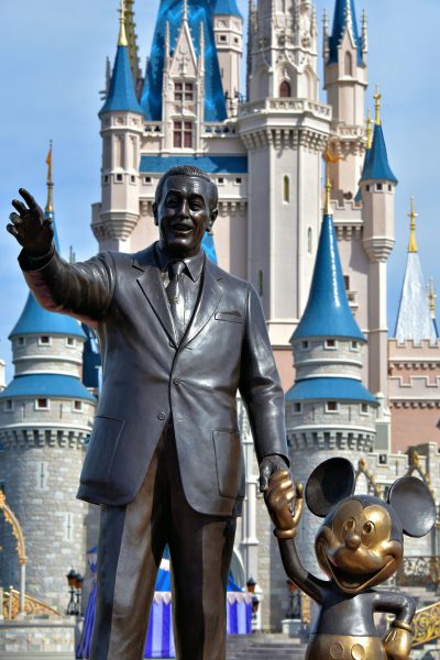 Partners Statue on Main Street U.S.A. at Magic Kingdom in Orlando, Florida - Encircle Photos