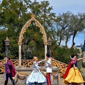Princesses Dancing at Mickey’s Faire at Magic Kingdom in Orlando, Florida - Encircle Photos
