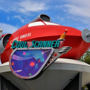 Cool Scanner in Tomorrowland at Magic Kingdom in Orlando, Florida - Encircle Photos
