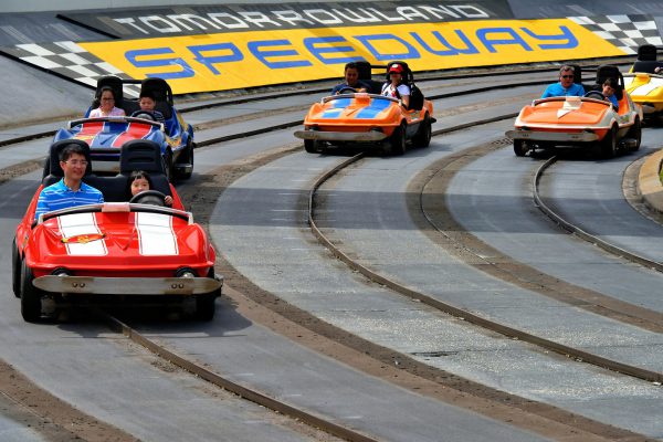 Tomorrowland Speedway at Magic Kingdom in Orlando, Florida - Encircle Photos