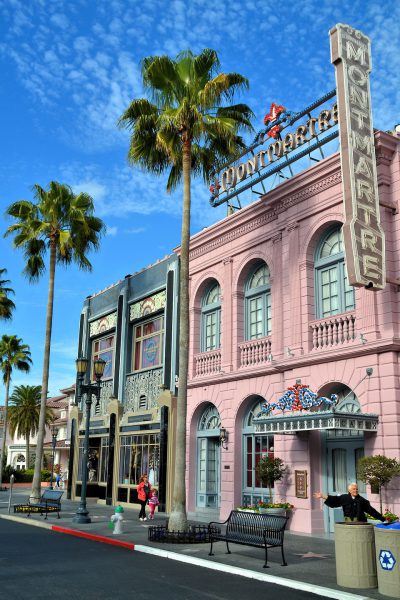 Café Montmartre Façade at Universal in Orlando, Florida - Encircle Photos