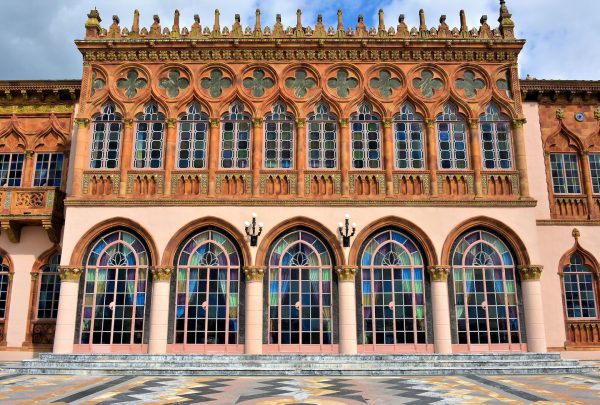 Rear Façade of Ringling Mansion in Sarasota, Florida - Encircle Photos