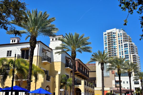 Beach Drive Shopping District in St. Petersburg, Florida - Encircle Photos