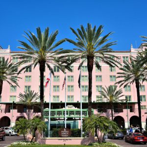 Entrance of The Vinoy Renaissance Hotel in St. Petersburg, Florida - Encircle Photos