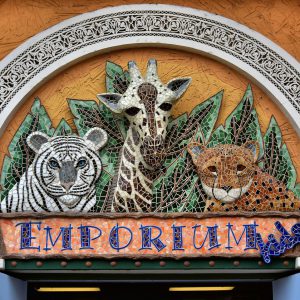 Zoo Animal Mosaic at Busch Gardens in Tampa, Florida - Encircle Photos
