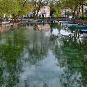 Vassé Canal Inlet in Annecy, France - Encircle Photos