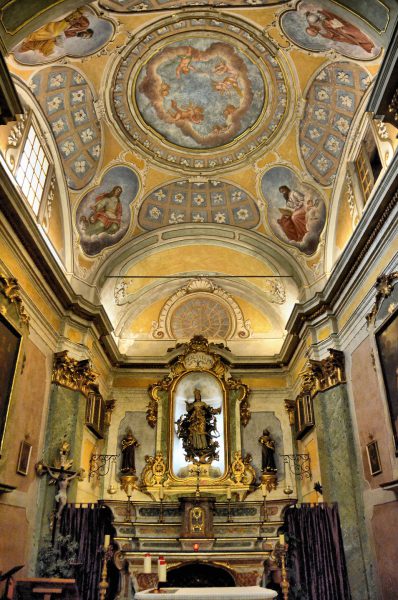 Church of Our Lady of the Assumption Altar in Éze, France - Encircle Photos