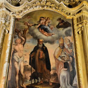 Church of Our Lady of the Assumption Chapel Painting in Éze, France - Encircle Photos