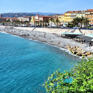 Bay of Angels Coastline in Nice, France - Encircle Photos