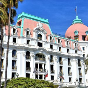 Le Negresco with Pink Dome in Nice, France - Encircle Photos